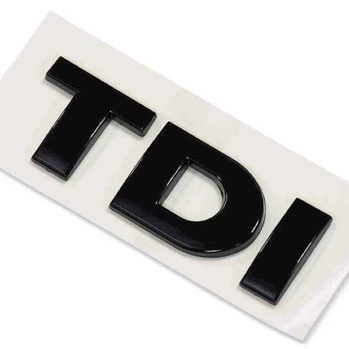 VW "TDI" BADGE REAR