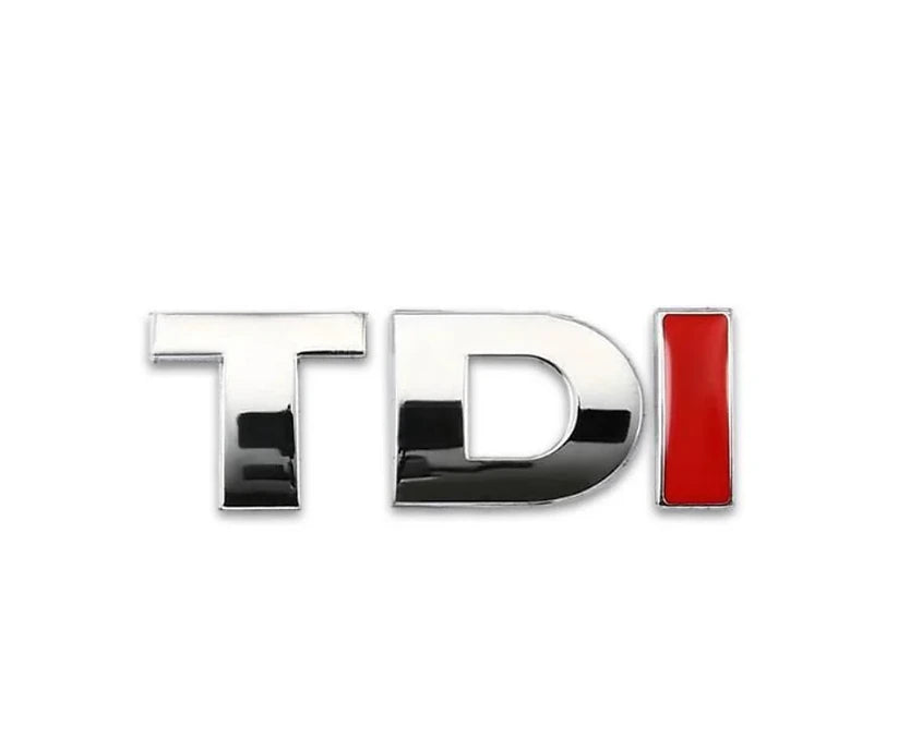 VW "TDI" BADGE REAR