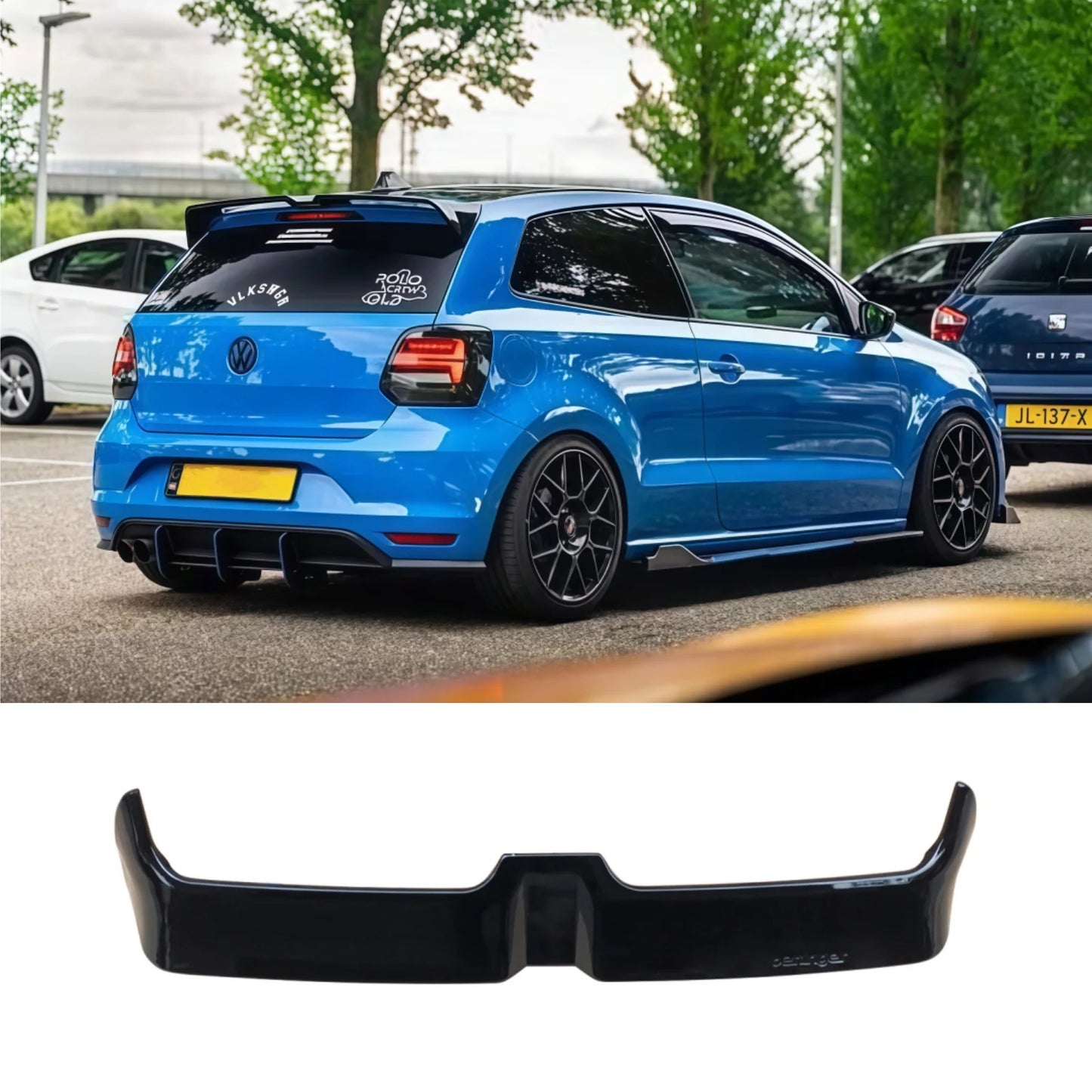 VW MK5 POLO OETTINGER STYLE SPOILER