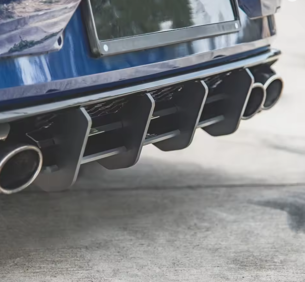 VW MK7.5 GOLF R REAR DIFFUSOR