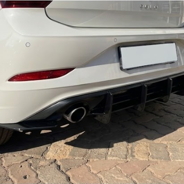 VW MK6 POLO REAR FIN DIFFUSOR (AW FACELIFT 2021-2025)