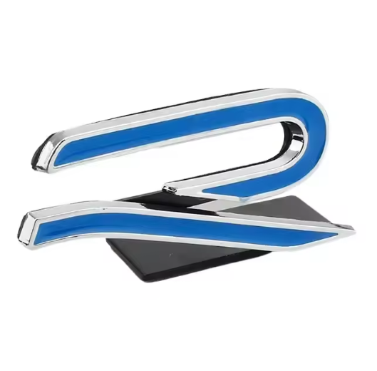 VW “R” BADGE - MK8 STYLE - FRONT BADGE
