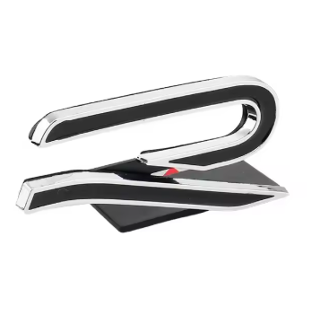 VW “R” BADGE - MK8 STYLE - FRONT BADGE