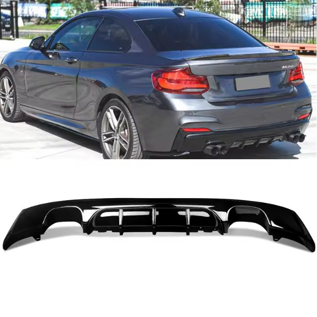 BMW 2 SERIES F22/F23 M SPORT DIFFUSER - M235i / M240i - 2014+