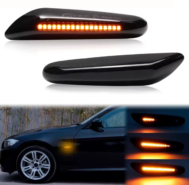 BMW SMOKED DYNAMIC WING INDICATORS