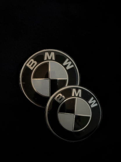 BMW LOGO REPLACEMENT BADGES - VARIOUS COLOUR WAYS