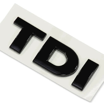 VW "TDI" BADGE REAR