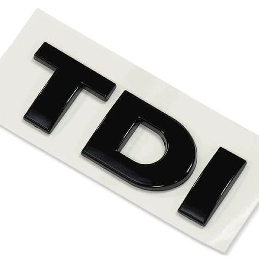 VW "TDI" BADGE REAR