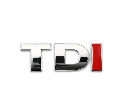 VW "TDI" BADGE REAR