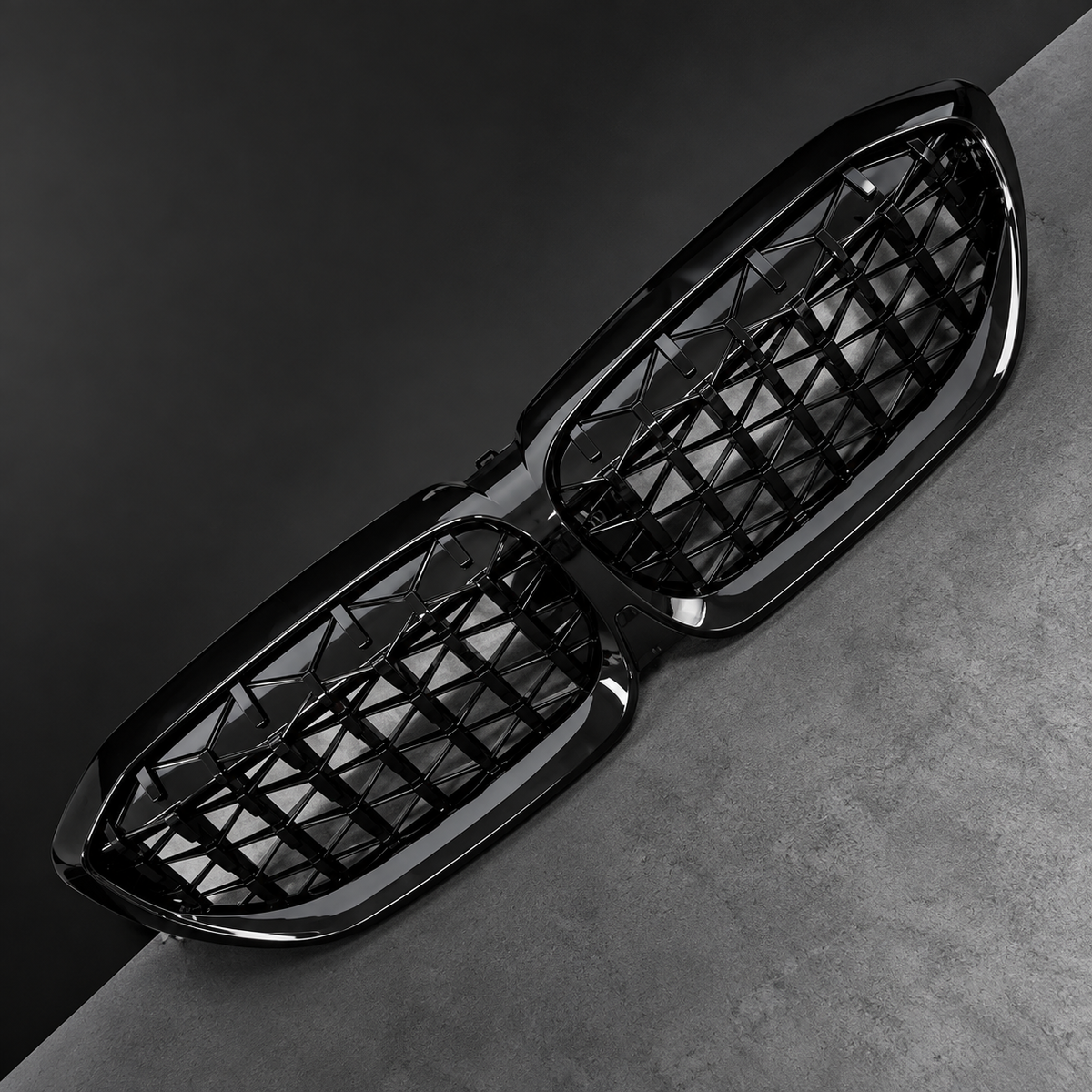BMW 3 SERIES G20 / G21 - FRONT KIDNEY GRILLS - DIAMOND STYLE