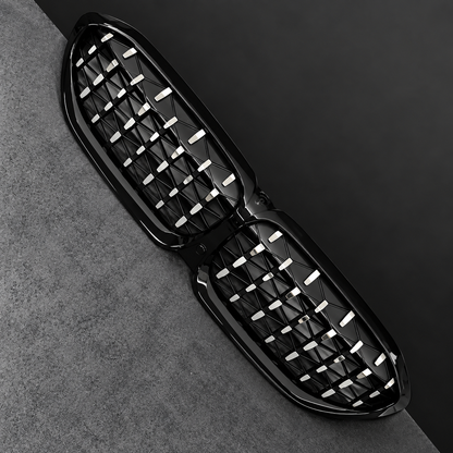 BMW 3 SERIES G20 / G21 - FRONT KIDNEY GRILLS - DIAMOND STYLE