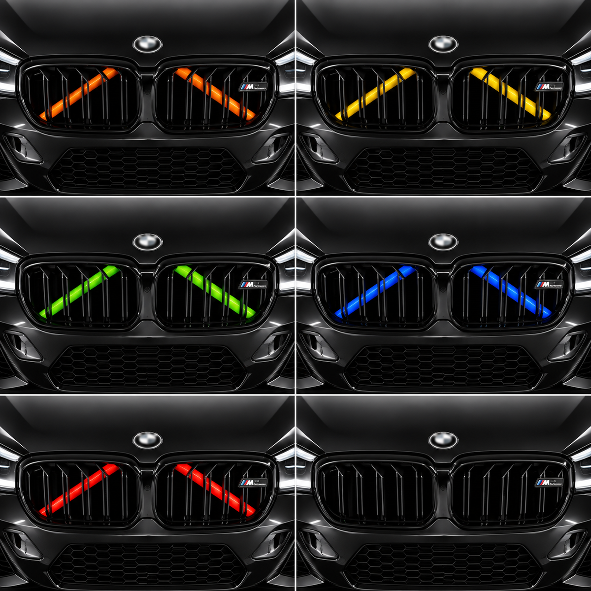 BMW FRONT V BRACE / BAR COVERS