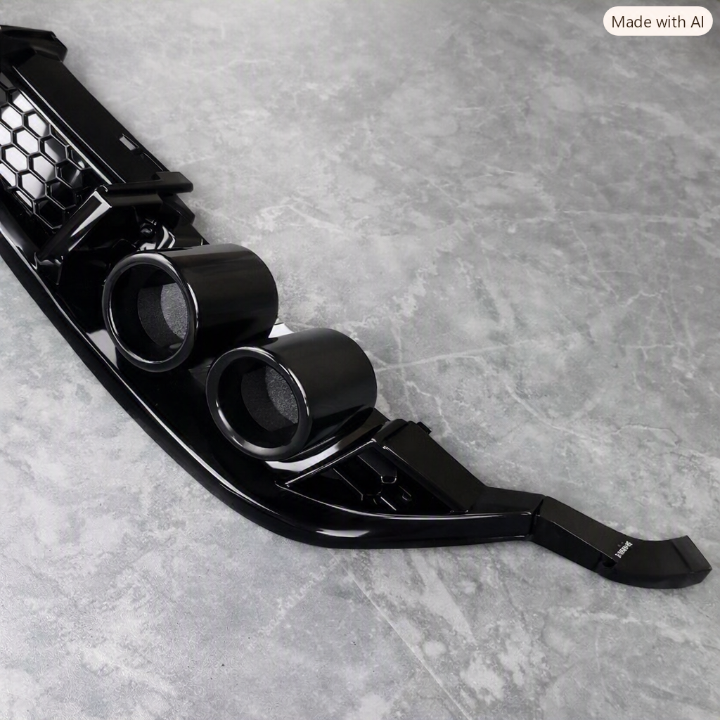 VW MK6 POLO REAR DIFFUSOR R-LINE (AW FACELIFT 2021-2025)