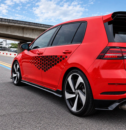 VW MK7/7.5 GOLF TCR STYLE SIDE SKIRTS