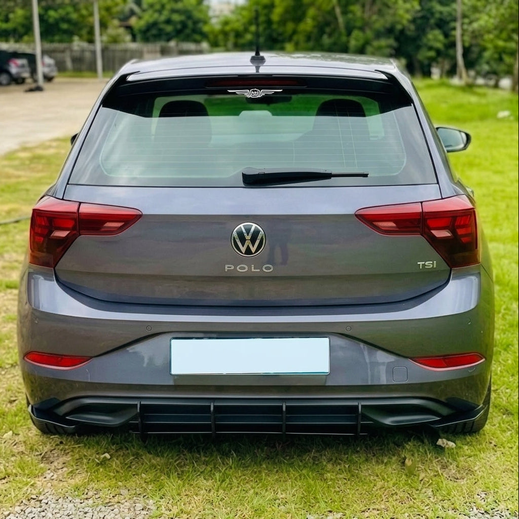 VW MK6 POLO REAR FIN DIFFUSOR (AW FACELIFT 2021-2025)