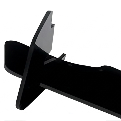 VW MK6 POLO REAR FIN DIFFUSOR (AW FACELIFT 2021-2025)