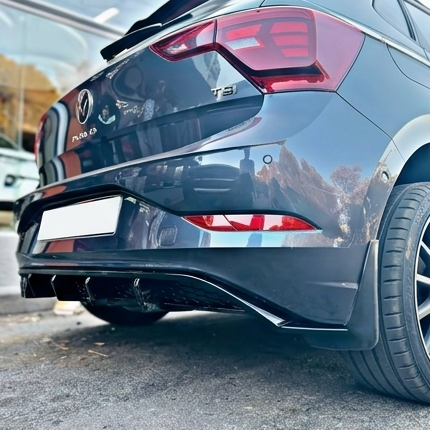VW MK6 POLO REAR DIFFUSOR R-LINE (AW FACELIFT 2021-2025)
