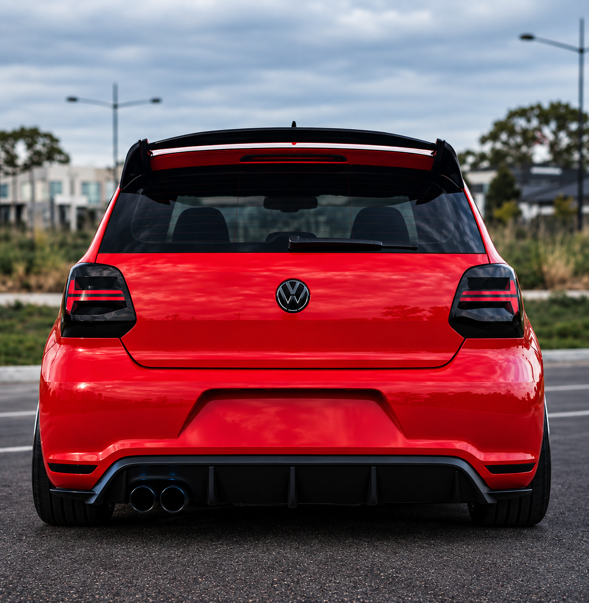 VW MK5 POLO GTI REAR DIFFUSER