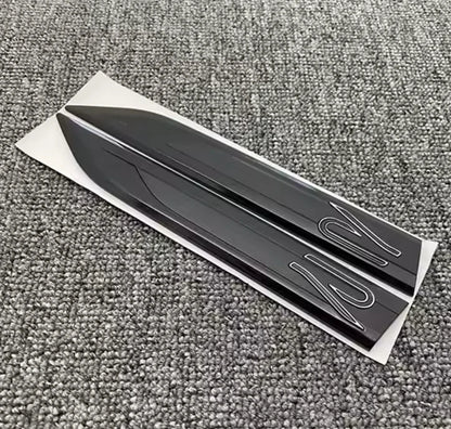 VW MK8 STYLE "R" BADGE (PAIR) - WING/FENDER
