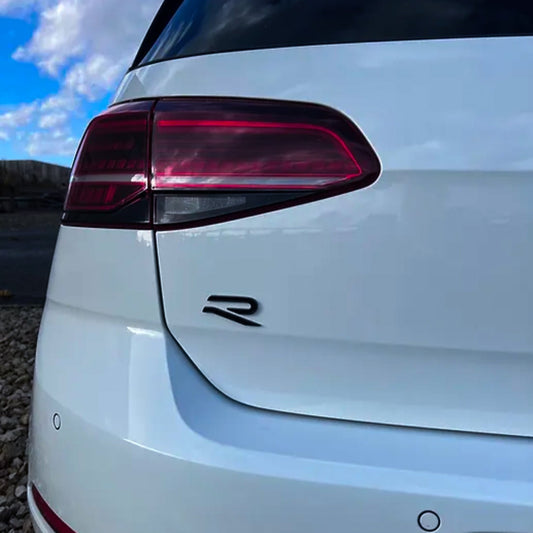 VW MK8 STYLE REAR "R" BADGE