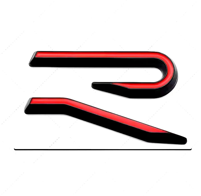 VW MK8 STYLE REAR "R" BADGE