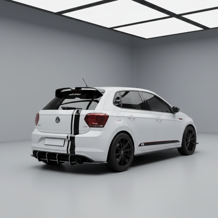 VW MK6 POLO OETTINGER STYLE SPOILER (AW)