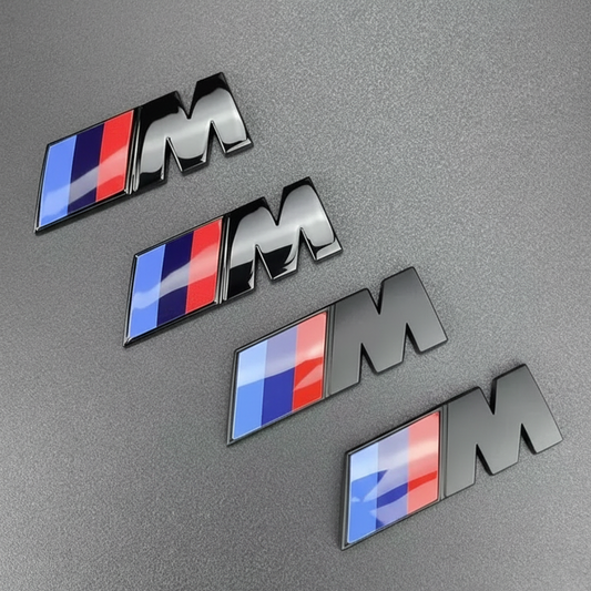 BMW TRI COLOUR 'M' REPLACEMENT BADGES