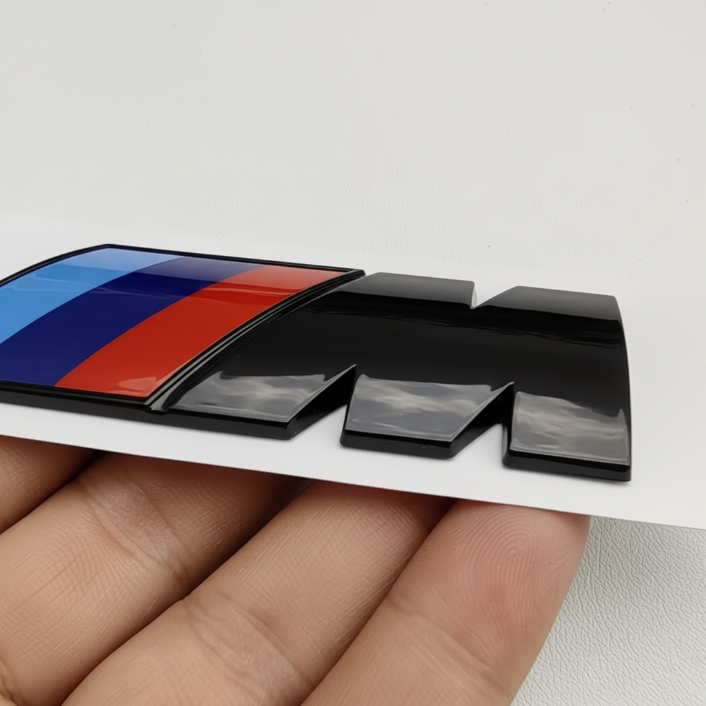BMW TRI COLOUR 'M' REPLACEMENT BADGES