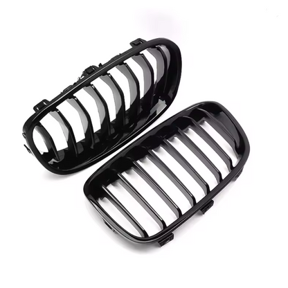 BMW 1 SERIES F20 / F21 - FRONT KIDNEY GRILLS - SINGLE SLATS