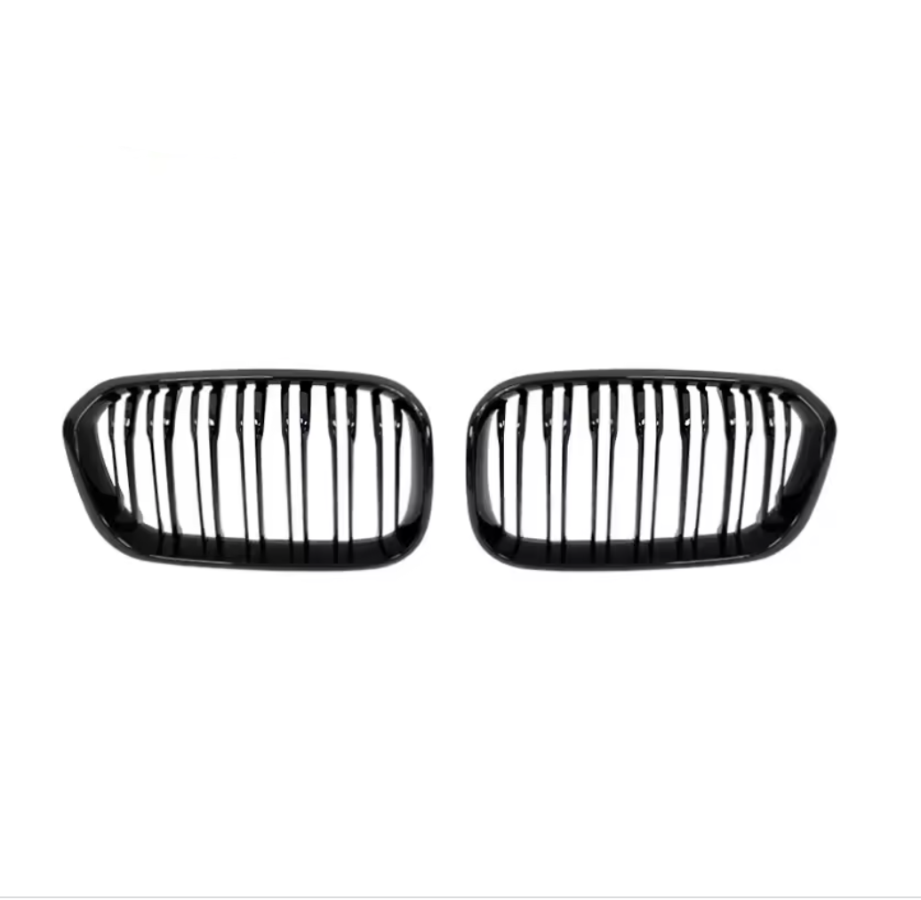 BMW 1 SERIES F20 / F21 - FRONT KIDNEY GRILLS - DOUBLE SLATS