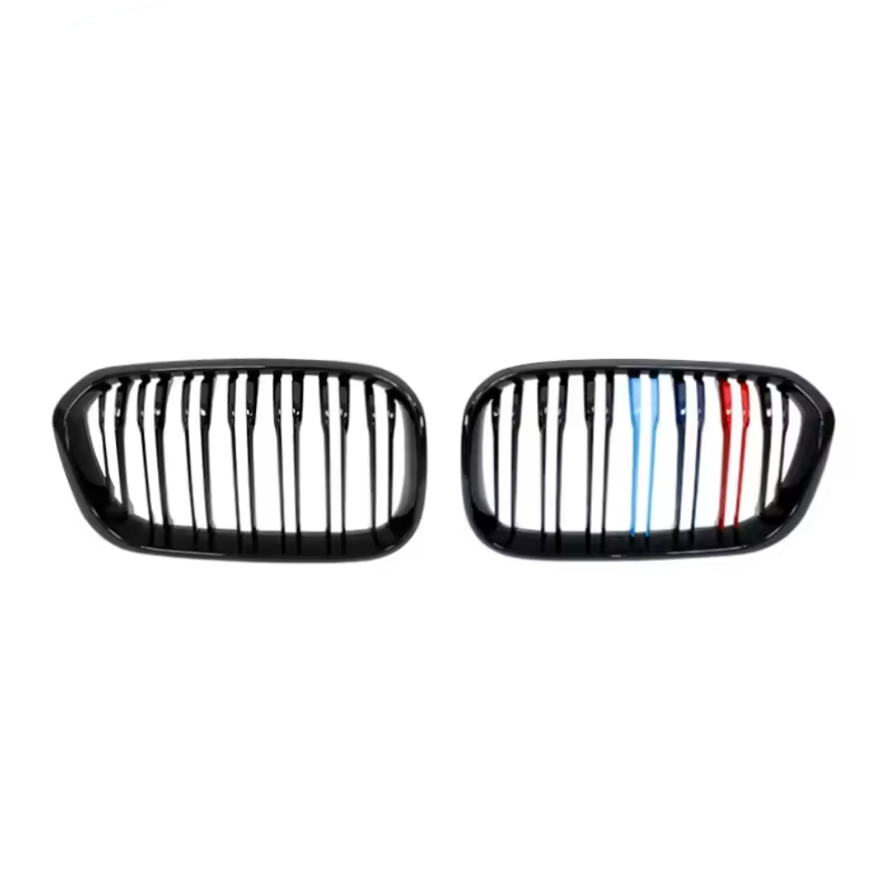 BMW 1 SERIES F20 / F21 - FRONT KIDNEY GRILLS - DOUBLE SLATS