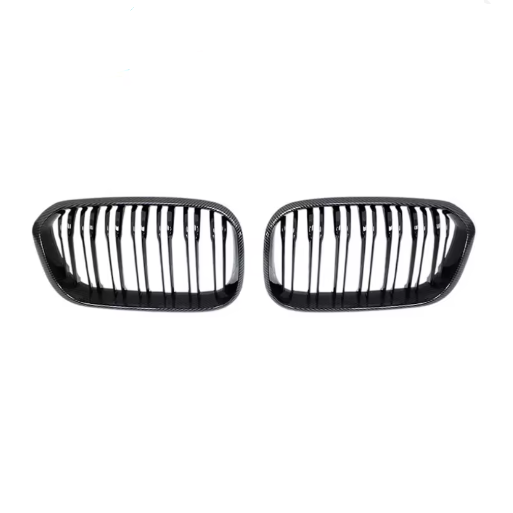 BMW 1 SERIES F20 / F21 - FRONT KIDNEY GRILLS - DOUBLE SLATS