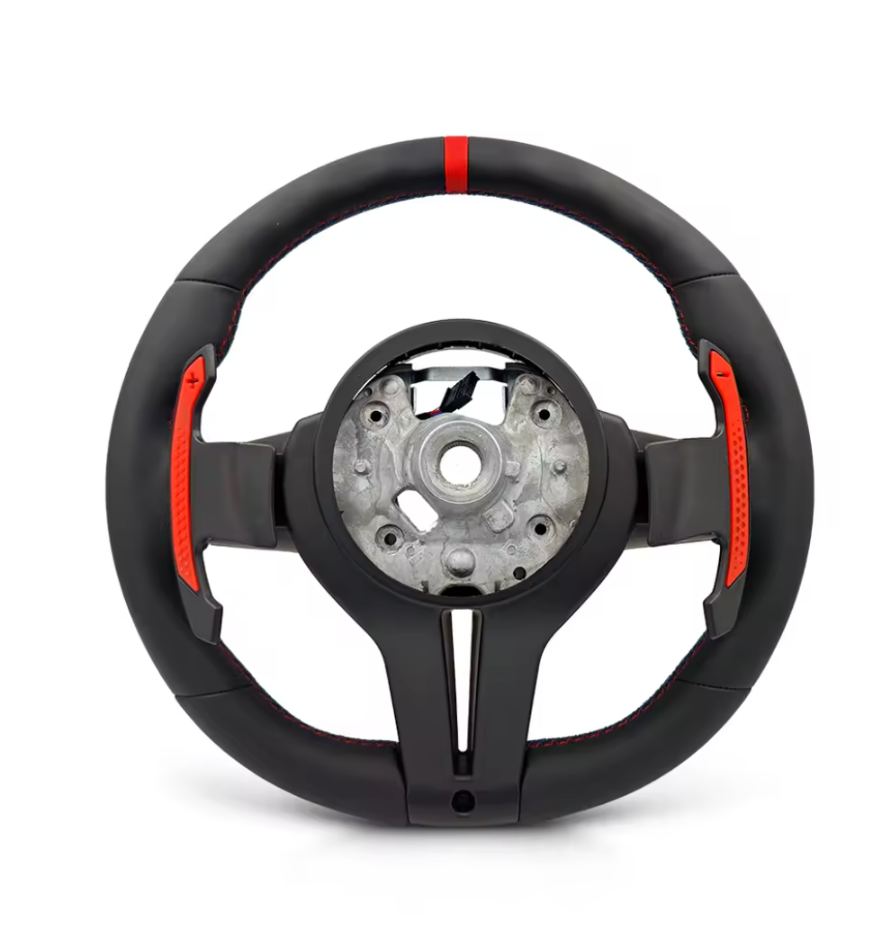 BMW FULL LEATHER STEERING WHEEL