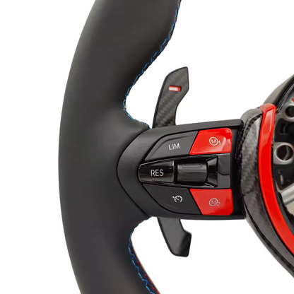 BMW FULL LEATHER STEERING WHEEL