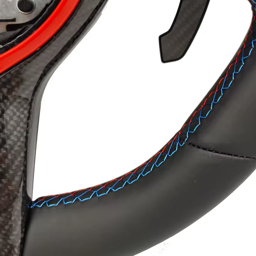 BMW FULL LEATHER STEERING WHEEL