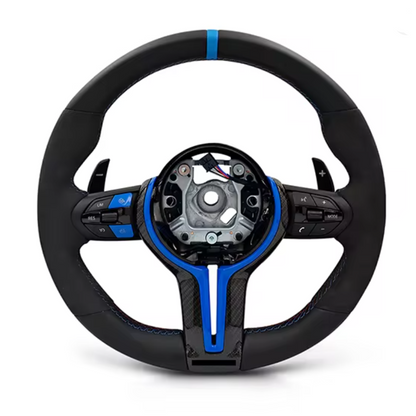 BMW FULL LEATHER STEERING WHEEL