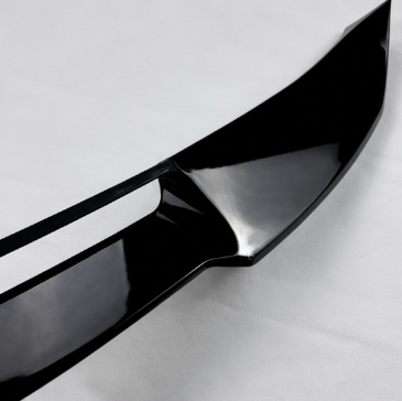 VW POLO MK6 SPOILER LIP (AW - STANDARD MODELS) - GLOSS BLACK