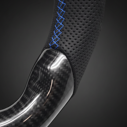 VW CARBON FIBER ALCANTARA STEERING WHEEL