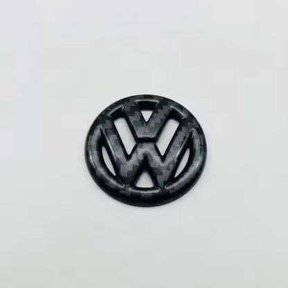 VW STEERING WHEEL 'VW' BADGE EMBLEM/OVERLAY - R-Line / GTI / GTD / R