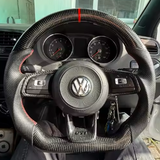 VW MK7/7.5 GOLF STEERING WHEEL SURROUND / INSERT