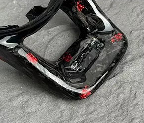 VW MK7/7.5 GOLF STEERING WHEEL SURROUND / INSERT