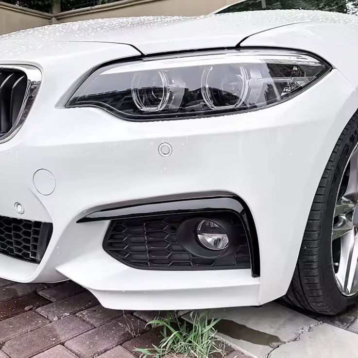 BMW 2 SERIES F22 / F23 - LOWER FRONT BUMPER CANARDS