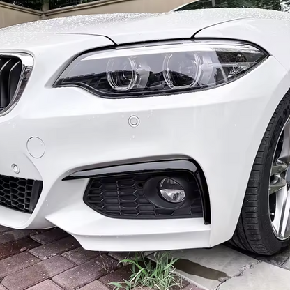 BMW 2 SERIES F22 / F23 - LOWER FRONT BUMPER CANARDS