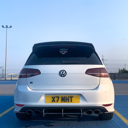 VW MK7 GOLF R REAR DIFFUSER & SIDE SPATS