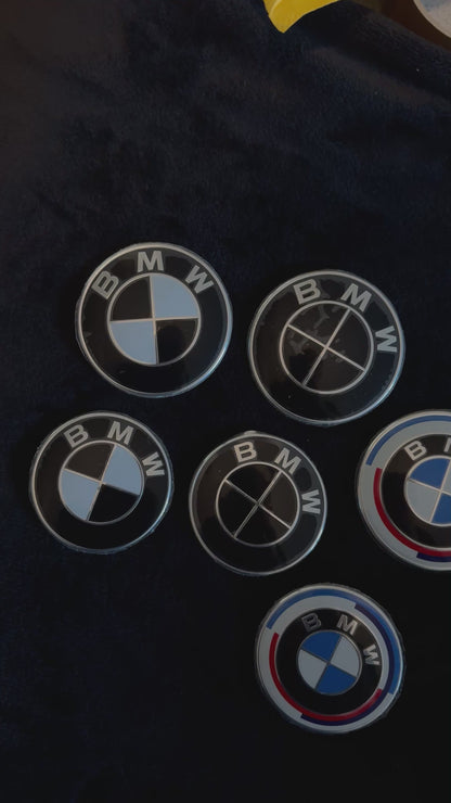 BMW LOGO REPLACEMENT BADGES - VARIOUS COLOUR WAYS